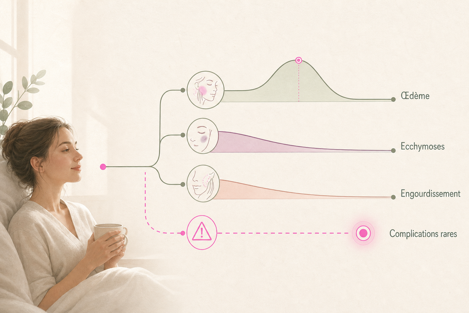 Infographie : Effets secondaires et complications : ce que vous devez savoir
