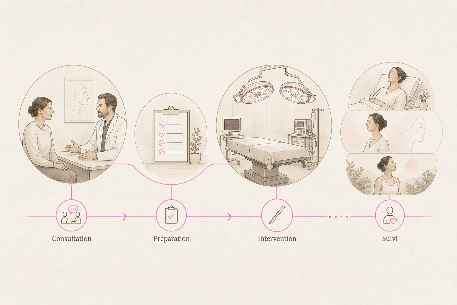 Infographie : Comment se déroule l'intervention ?