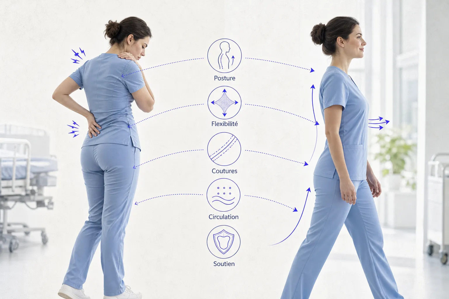 Infographie : Ergonomie et bien-être professionnel
