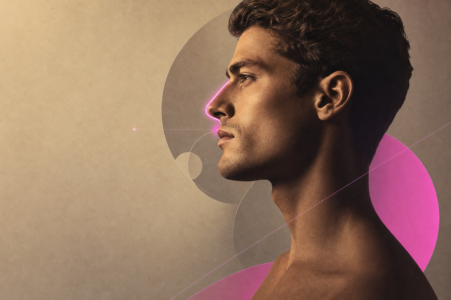 Rhinoplastie homme 2026 : harmonie et masculinité