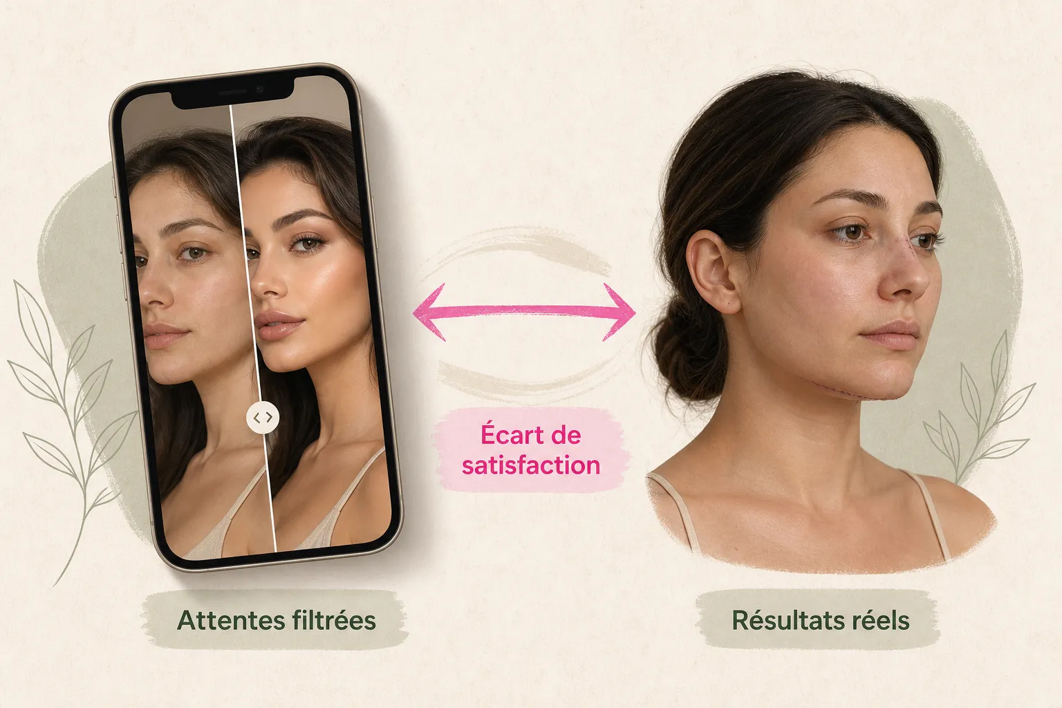 Infographie : Fixer des attentes réalistes : le vrai secret de la satisfaction