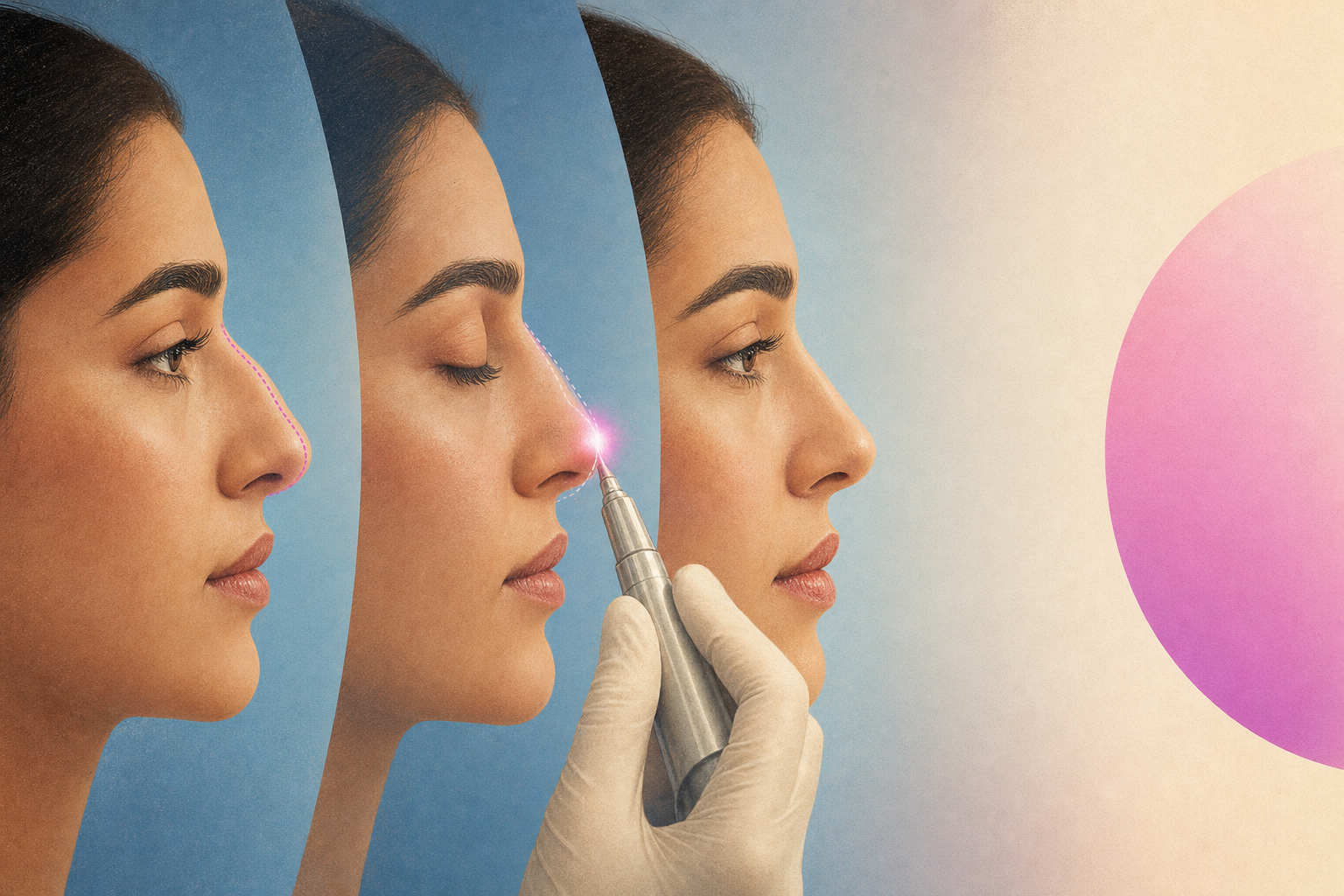 Rhinoplastie ultrasonique avant après : résultats 2026