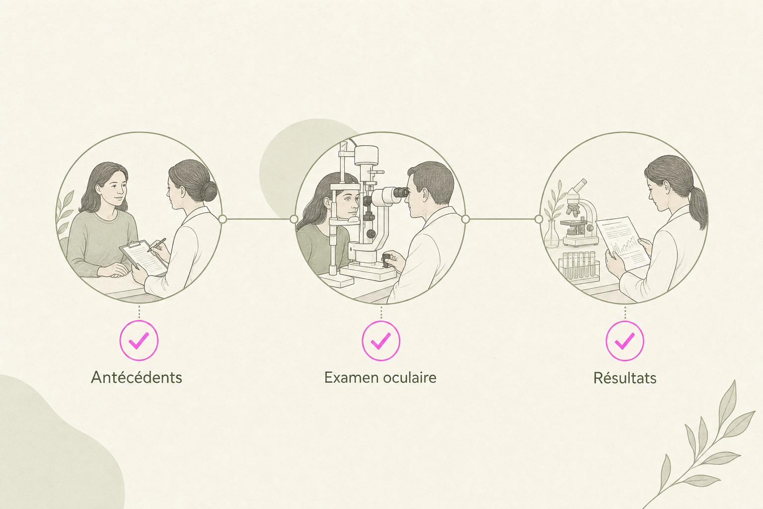 Infographie : Quels examens médicaux préparer avant une blépharoplastie ?