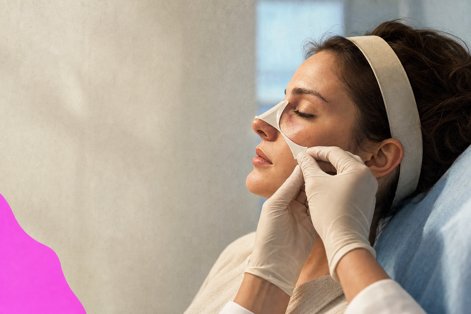 Rhinoplastie après 10 jours : à quoi vous attendre ?